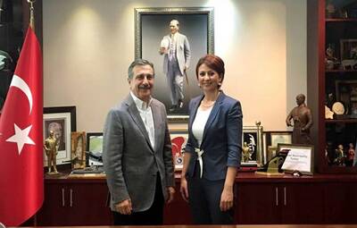 TEV ŞUBE BAŞKANI DAMARSOY ATAÇ'I ZİYARET ETTİ
